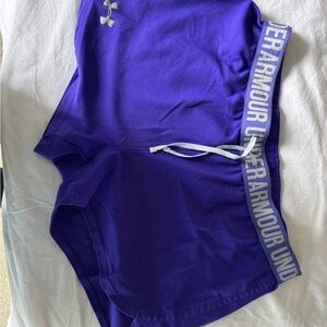 Under Armour Women's Purple Shorts